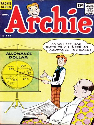 cover image of Archie (1960), Issue 132